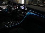 Панель торпедо с подсветкой для Mercedes W205, GLC