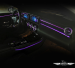 Подсветка салона Ambient LIght 3D 64 цвета для Mercedes A W177 2019