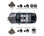 Комплект акустики Burmester Audio System 13 Динамиков для Mercedes C E GLC S A